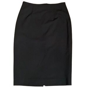 REBECCA TAYLOR BLACK pencil skirt size 2